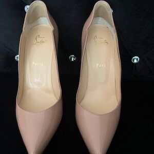 Christian Louboutin Hot Chick! Nude patent!